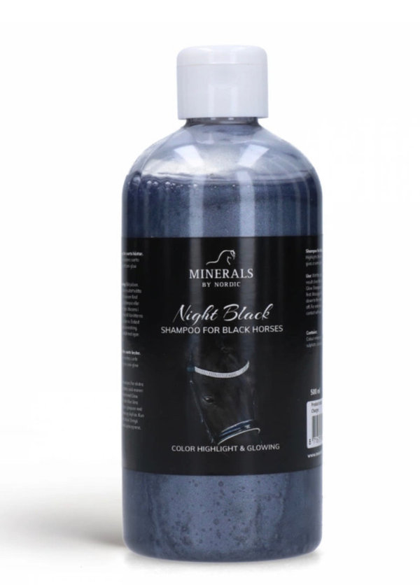 Night Black Shampoo 500 ml Minerals by Nordic Care